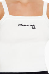 Sweater-Knit Athletics Dept Cami